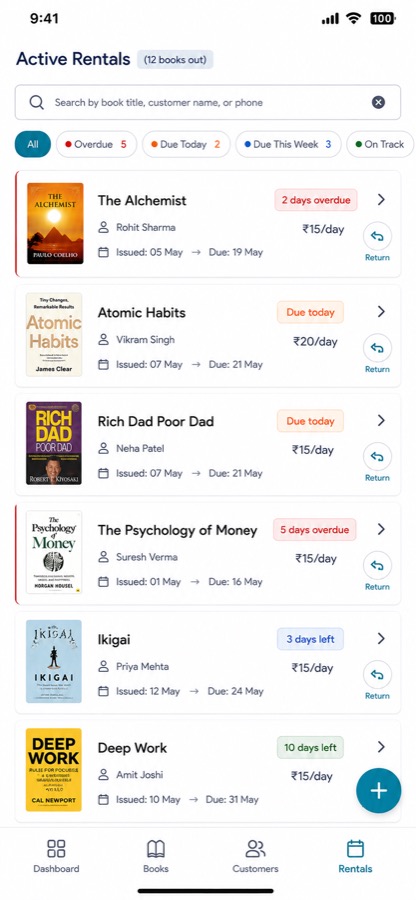 BookOnRent