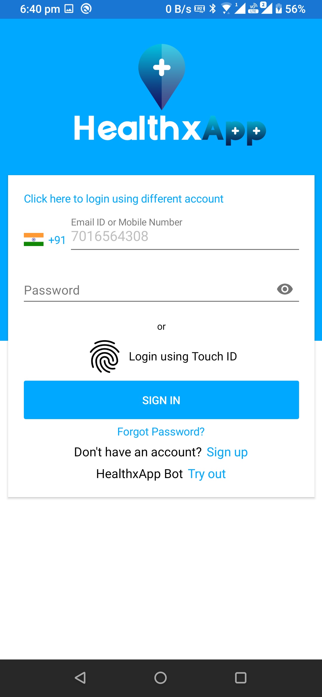 HealthxApp for Patients