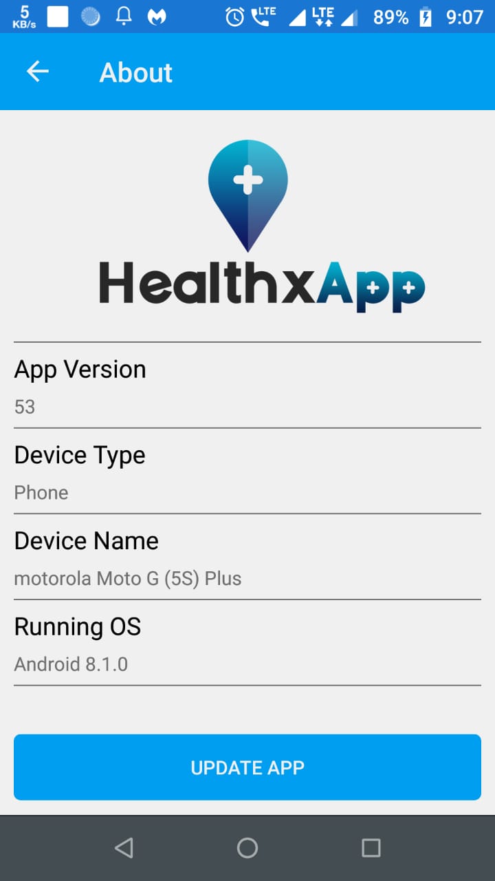 HealthxApp for Patients