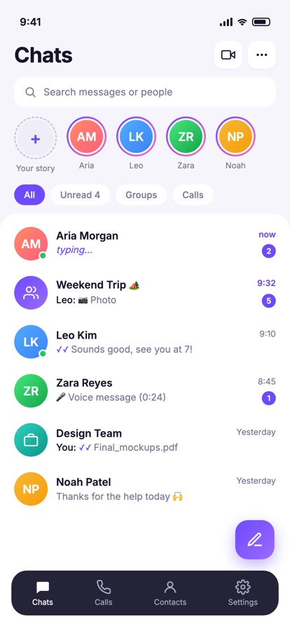 Pinglet screenshot